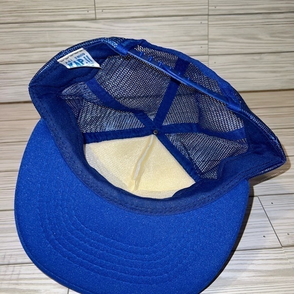 Vintage Trucker Style Snapback Hat Troy & Nichols Logo - Picture 9 of 9